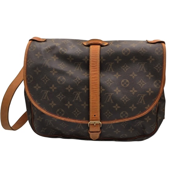 Louis Vuitton Monogram Canvas Musette GM Crossbody Messenger Bag Authentic - Picture 1 of 9